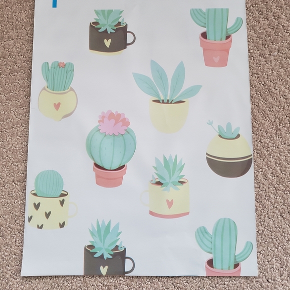 50 PC PolyMailer 10x 13 & 50 ThankU Sticker - Picture 2 of 8